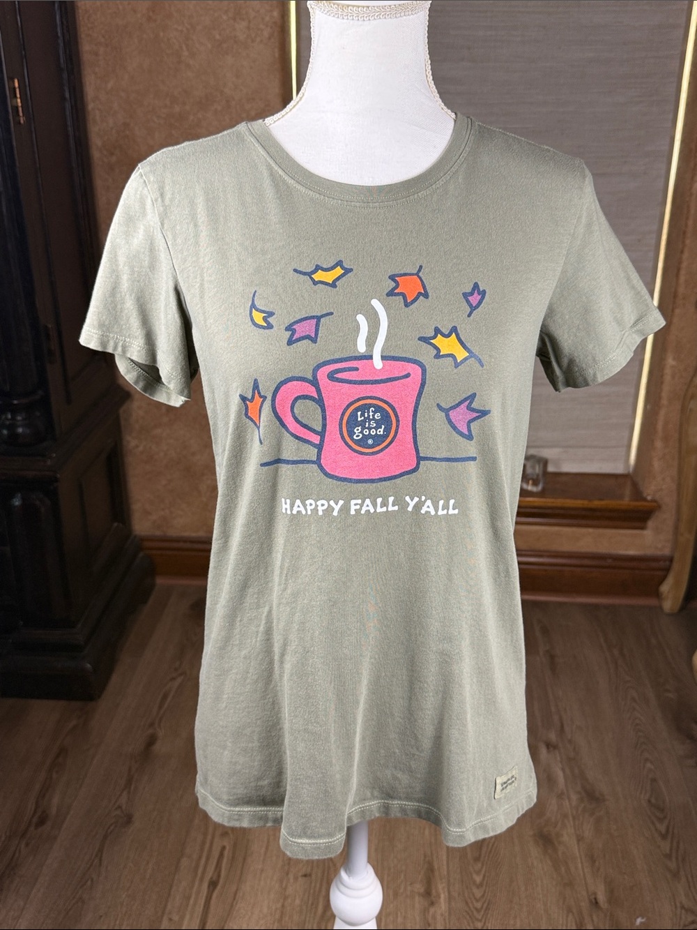 Life is Good "Happy Fall Y'all” Graphic Tee